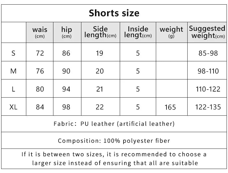 2026 New Spice Girl Y2k Retro Nightclub Sexy Low Waist Bodycon PU Leather Shorts Boots Shorts Woman