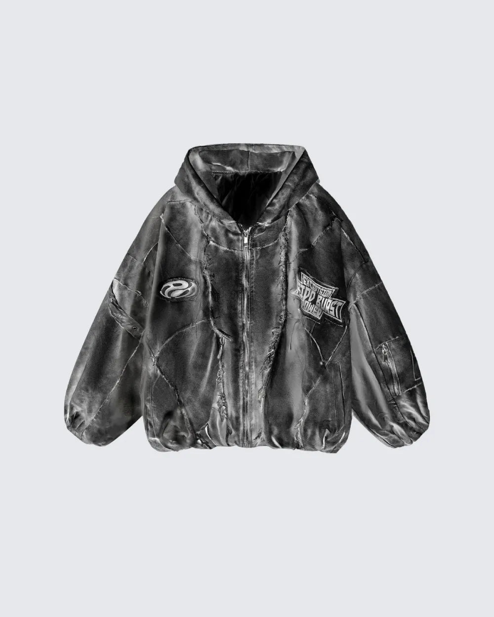 Autumn Winter New Men's Tide Original Design Techwear High Street Fashion Trend Vintage Jacket Chic Casual Coats Ins