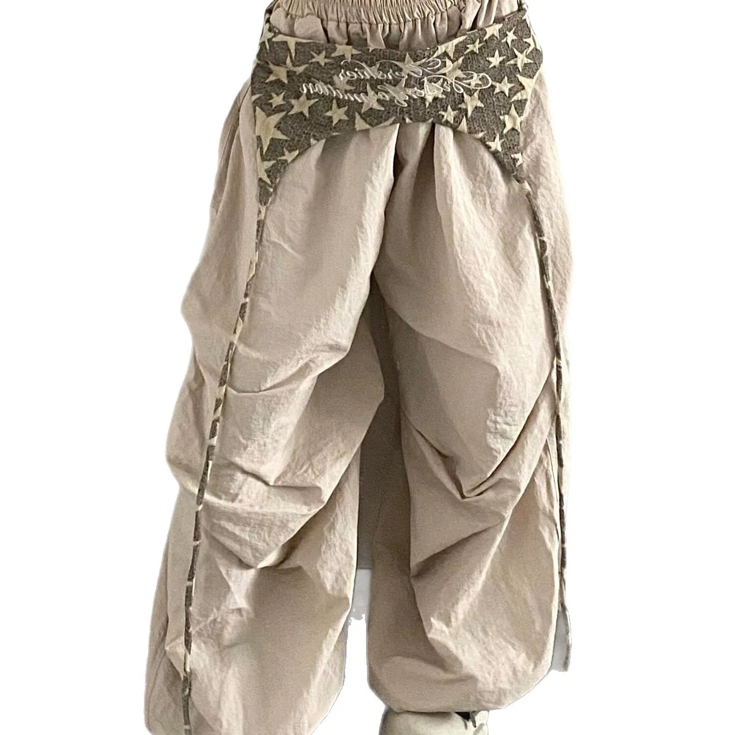Designer Layering Cargo Pants Women Summer Lightweight Quick-Dry Jazz Dance Trousers Baggy Paratrooper Streetwear Wide Leg Pants